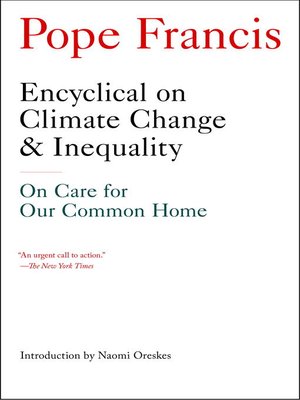 cover image of Encyclical on Climate Change and Inequality